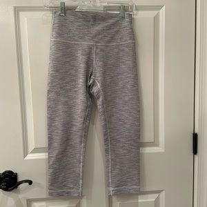 Lululemon wunder under high rise crop legging